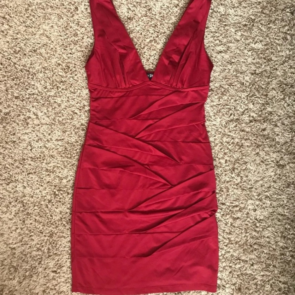 Red dress